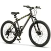 VELORS Mountainbike 24 Zoll Fahrrad für Herren Damen Produktbild-Vorschau 1