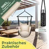 KESSER® Hängesessel mit 2 Kissen Getränkehalter & Produktbild-Vorschau 6