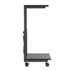 Carrello portacomputer con ripiano, 80 kg max, altezza Anteprima dell’immagine prodotto 4