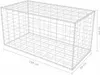 vidaXL Corbeille à gabion acier 100×50×50 cm Voir les images du produit 9