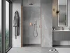Porte de douche battante Mexen Mist-B 70 cm, transparente, Voir les images du produit 2