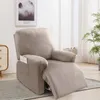 Relaxsessel Sesselbezug Stretch Samt Liegestuhlbezug mit Produktbild-Vorschau 2
