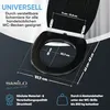SANILO® WC-Sitz mit Absenkautomatik und Schnellverschluss Produktbild-Vorschau 5