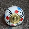 Möbelknauf aus Keramik Shabby Chic - Blume 18 - Produktbild-Vorschau 11