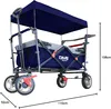DMS Bollerwagen Faltbar Dach Handwagen Strandwagen Produktbild-Vorschau 4