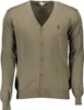 Eleganter Herren-Cardigan in Grün mit V-Ausschnitt und Produktbild-Vorschau 1