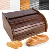 Creative Home Porta-Pane Legno Marrone | 38x28,5x17,5cm Anteprima dell’immagine prodotto 1