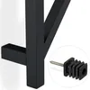 Relaxdays Wandgarderobe mit 8 Haken, platzsparend, Produktbild-Vorschau 6