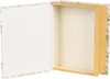 Boîte de rangement en carton, forme livre, motif floral, Voir les images du produit 3