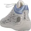 Rieker Damen Sneaker High Top sportliche Stiefelette Silber Produktbild-Vorschau 4