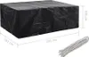 vidaXL Gartenmöbel-Abdeckung 8 Ösen 242x162x100 cm Produktbild-Vorschau 7