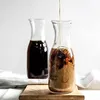 Lawei 4 Stück Wasserkaraffe Glas Wasserkrug 1Liter Produktbild-Vorschau 5