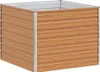 vidaXL Letto rialzato marrone chiaro 100 x 100 x 77 cm Anteprima dell’immagine prodotto 1