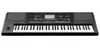 A black Korg PA300 keyboard is shown from the front against a white background. Náhľad obrázku produktu