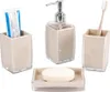 Badaccessoire-Set 4-teilig, Seifenspender, Produktbild-Vorschau 1
