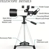Teleskop Astronomie 70/400mm für Anfänger mit Stativ und Produktbild-Vorschau 2