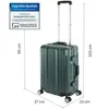 Travelhouse - London - Handgepäck Koffer Trolley S grün - Produktbild-Vorschau 8