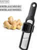 GEFU 50472, Flache Reibe, Schwarz, Edelstahl, Kunststoff, Produktbild-Vorschau 13