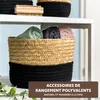 Panier de rangement noir Voir les images du produit 2