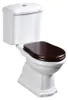 Kerasan RETRO Kombi-WC 38,5x72cm, Abgang senkrecht, weiß Produktbild-Vorschau 5