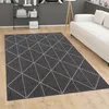 Outdoor Teppich wetterfest Boho Skandi Motiv Rauten robust Produktbild-Vorschau 2