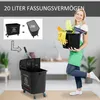 HOMCOM Wózek do sprzątania Wiadro do sprzątania 20 litrów Podgląd zdjęcia produktu 4