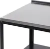 BELIANI Outdoor-Kücheninsel Schwarz Stahl 50 x 50 x 90 cm Produktbild-Vorschau 8