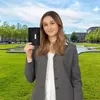 JENNIFER JONES Damen Geldbörse Portemonnaie Schwarz (1103) Produktbild-Vorschau 2