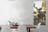 MuchoWow® Poster Hirsche - Gras - Herbst - Geweih - Natur - Produktbild-Vorschau 2