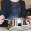 Kuketo | Glasdeckel 30 cm mit Dampfaustrittsloch & Produktbild-Vorschau 5