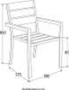 HOME DELUXE - stapelbarer Gartenstuhl MADERA - BxTxH: 56,6 Produktbild-Vorschau 7