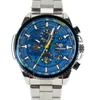 Herrenuhr Automatikuhr Männeruhr blaues Ziffernblatt Produktbild-Vorschau 2