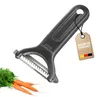 Westmark Julienne-snijder, groenteschiller "Black Edition" Productafbeelding-voorbeeld 1