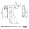 Ophardt ingo-man® plus 1418092/1417892/1417891 Signalfarben Seifen- Desinfektionsmittel Spender (500ml) Ophardt Hygiene 1417890,1417891,1417892,1418092,1418093,1418091 Produktbild-Vorschau