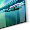 DEQORI Glasbild Echtglas 90x60 cm 'Leuchtendes Polarlicht' Produktbild-Vorschau 5