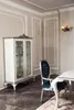 Vitrine Weiß Glasschrank Design Klassische Schrank Luxus Produktbild-Vorschau 3