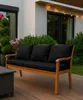 Coussins pour banc de jardin Noir| Assise 170x50x7 + Voir les images du produit 9