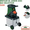 GARDEBRUK® Broyeur de végétaux électrique 3.1000W broyeur Voir les images du produit 3