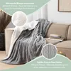 Blumtal couverture douillette 220x240 cm avec aspect tricot Voir les images du produit 5
