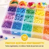 Set di perline Pony Beads da 1300 pezzi – Con scatola Anteprima dell’immagine prodotto 6
