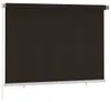 Roleta zewnętrzna vidaXL 200 x 140 cm, brązowa, HDPE Podgląd zdjęcia produktu 1