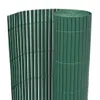 vidaXL Płot ogrodowy dwustronny PVC 150×500 cm Zielony Podgląd zdjęcia produktu 3