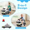 COSTWAY 2 in 1 Rutschauto, Polizeiauto mit Lenkrad, Produktbild-Vorschau 3