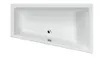 Badewanne Sfera 160 X 95 cm rechts + Styroporverkleidung Produktbild-Vorschau 4