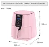 Friteuse à air chaud Jocca 3,8 L 1450 W Airfryer LED Touch Voir les images du produit 8