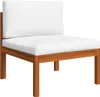 "2026 Promotion" 3-tlg. Garten-Lounge-Set mit Kissen Holz Produktbild-Vorschau 4