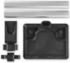 A collection of parts for a vacuum cleaner stand. Produktbild-Vorschau