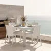 Table d'extérieur en résine effet rotin Olè Grandsoleil - Voir les images du produit 3