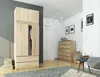 A bedroom or dressing room with a wardrobe, chest of drawers, and a chair. Náhľad obrázku produktu