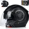 Casque jet avec visière solaire | VITO ISOLA | Casque jet Voir les images du produit 1